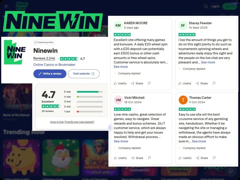 Ninewin casino in United Kingdom